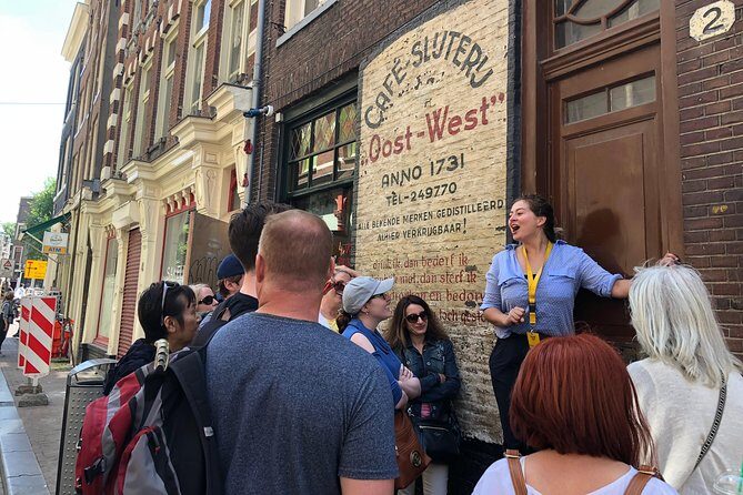 Absolutely Amsterdam - the Essential Introductory Walking Tour - The Waag: Rembrandt’s early breakthrough, shown with a copy of the work