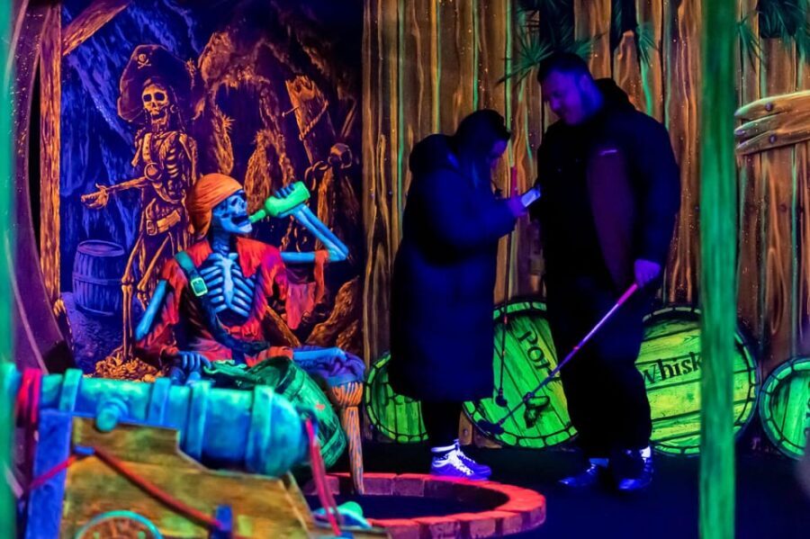 Aloha Amsterdam: 12-Hole Glow-in-the-Dark Mini-Golf - Where UV Pirates Meet Mini Golf: Aloha Amsterdam’s Setup