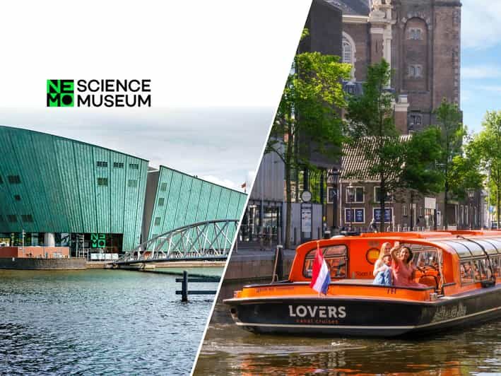 Amsterdam: 1-Hour Canal Cruise & NEMO Science Museum - How This Combo Works: Canal Belt Cruise Plus NEMO Time-Slot