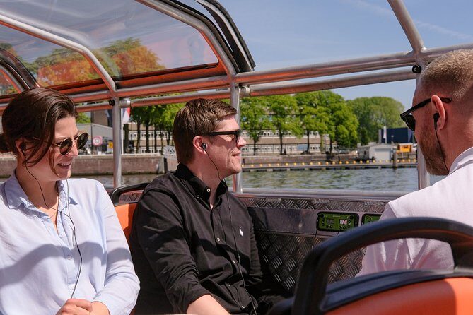Amsterdam 1h Canal Cruise by Semi-Open Boat with Audio Guide - Audio guide in 19 languages: how to actually get value from it