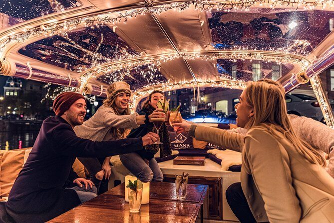 Amsterdam 2-Hour Evening Cruise With Live Guide and Bar - The canal ring, Stopera, and the quieter side of town