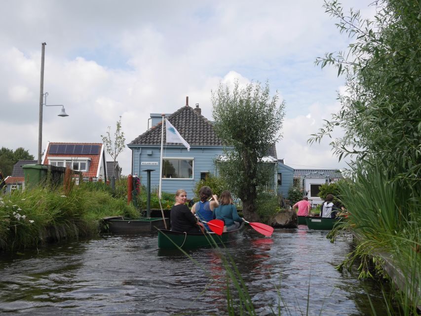 Amsterdam: 2-Hour Guided Canoe Trip - After the canoe: garden time and a picnic your way