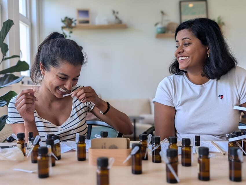 Amsterdam: 3-Hour Mindful Perfume-Making Workshop - The 3-hour flow: grounding, scent science, then guided blending