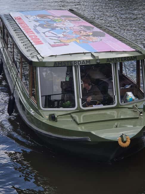 Amsterdam: 420 Smoke-Friendly Boat Tour - Meeting the White Smokeboat Near the Red Light District