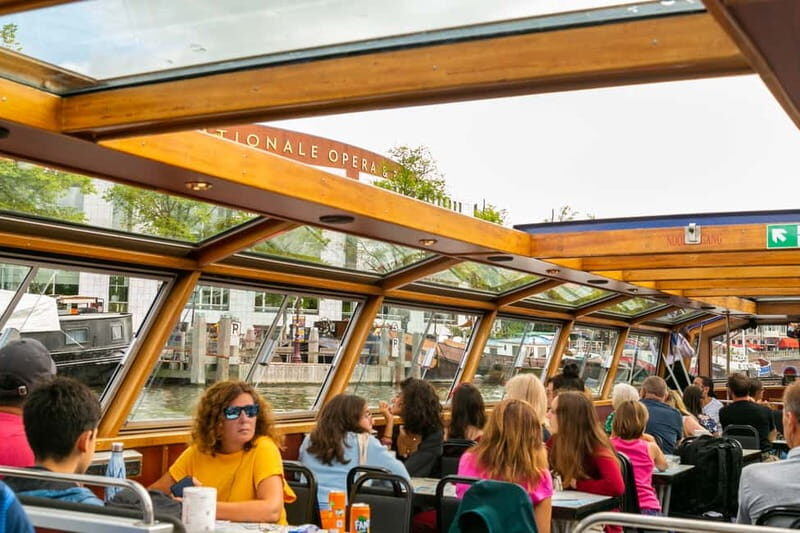 Amsterdam: 75 Minute City Canal Cruise with Audio Guide - Snacks, kids program, and the small comforts that make it easier