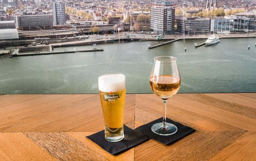 Amsterdam: A'DAM Lookout Entry Ticket with 2 Drinks - Interactive exhibition and free audio tour: read the city like a map
