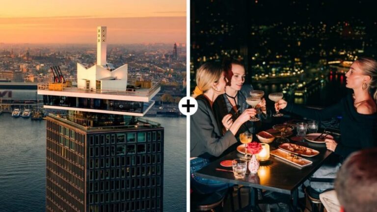 Amsterdam: A'DAM Lookout Ticket and Lunch or Dinner Voucher - Madam Sky Bar & Restaurant: how to use the €10 voucher wisely