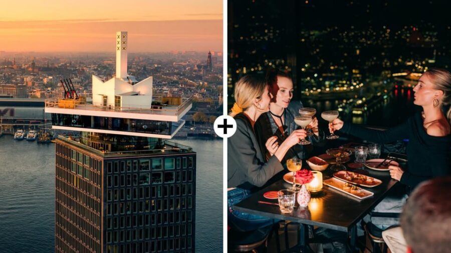 Amsterdam: A'DAM Lookout Ticket and Lunch or Dinner Voucher - Madam Sky Bar & Restaurant: how to use the €10 voucher wisely