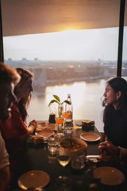 Amsterdam: A'DAM Lookout with Revolving Restaurant Moon - Your ticket rhythm: LOOKOUT time meets Moon restaurant seating
