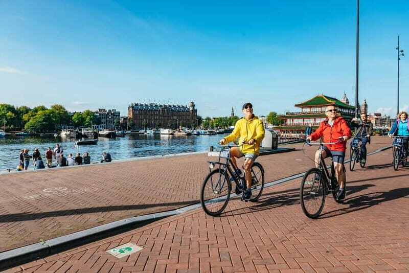 Amsterdam: Bike Tour with Optional Cruise in Small-Group - Museumplein and Vondelpark: culture stops without feeling rushed