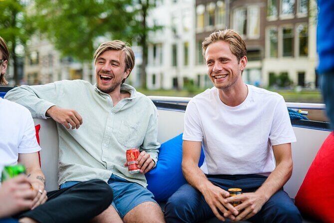 Amsterdam: Canal Booze Cruise with Unlimited Drinks Option - Amstel River, Skinny Bridge, and the 7 Bridges canal: your one-hour “greatest hits”