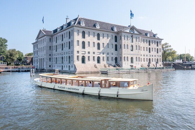 Amsterdam Canal Cruise in Classic Salon Boat With Drinks and Cheese - Key highlights worth clocking