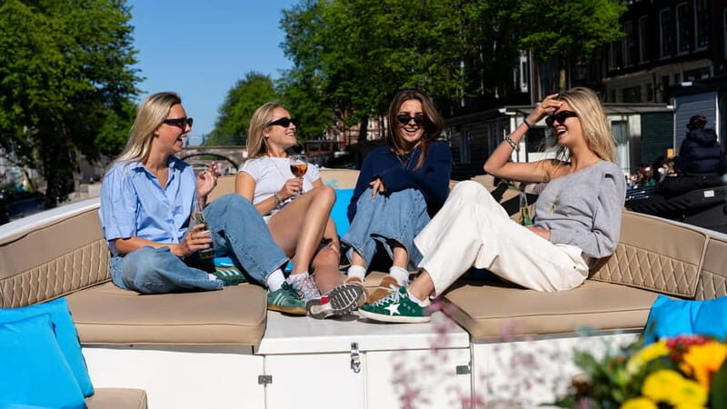 Amsterdam: Canal Cruise in Open Boat with Drink Option - Optional drinks: making the hour feel like Amsterdam time