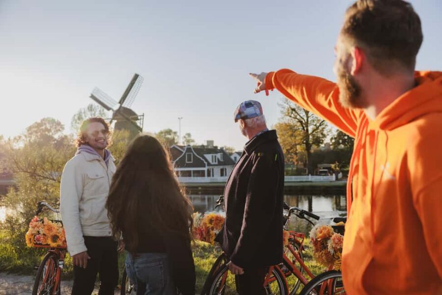 Amsterdam: Cheese, Windmill & Countryside Bike Tour - Leaving Central Amsterdam for North Holland on Two Wheels
