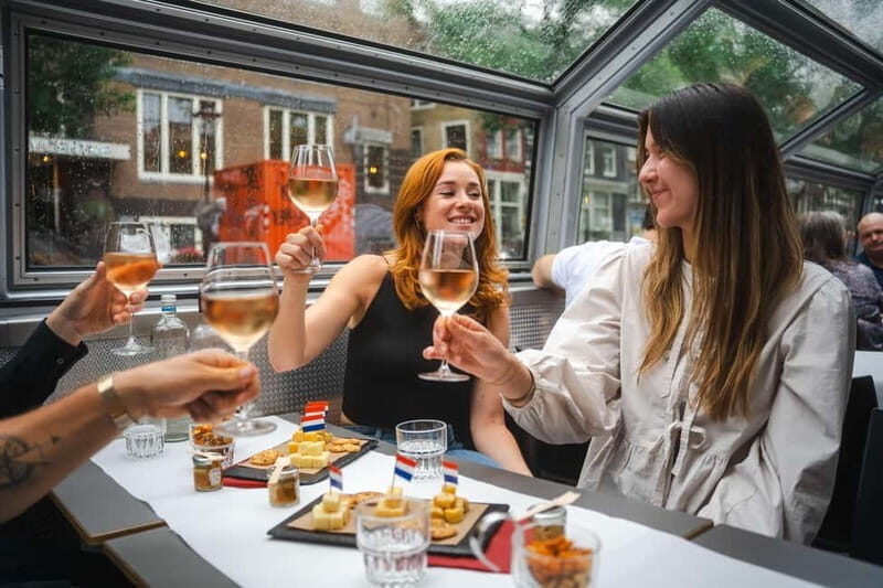 Amsterdam: Cheese & Wine Cruise Tasting Experience - Damrak Pier 5 Start: Easy to Find, Easy to Relax