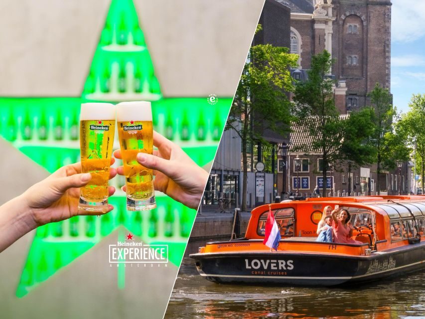 Amsterdam: City Canal Cruise and Heineken Experience - The 1-hour UNESCO Canal Belt cruise and GPS audio in 19 languages