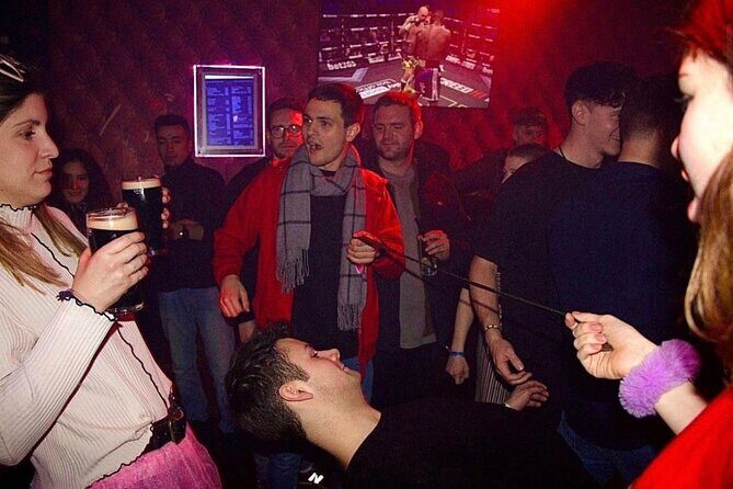 Amsterdam: City Centre Bar Crawl and Nightlife Experience - Stop 1: The Black Tiger night kickoff near the Red Light District