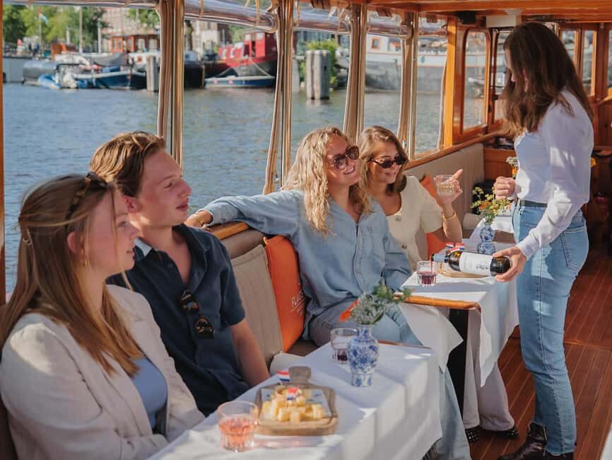 Amsterdam: Classic Boat Cruise with Optional Cheese & Wine - Key highlights you should care about