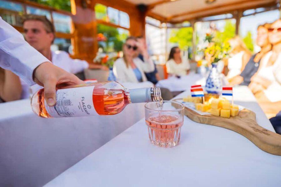 Amsterdam: Classic Boat Cruise with Optional Cheese & Wine - Start near Anne Frank House or Westerkerk: pick the easy one