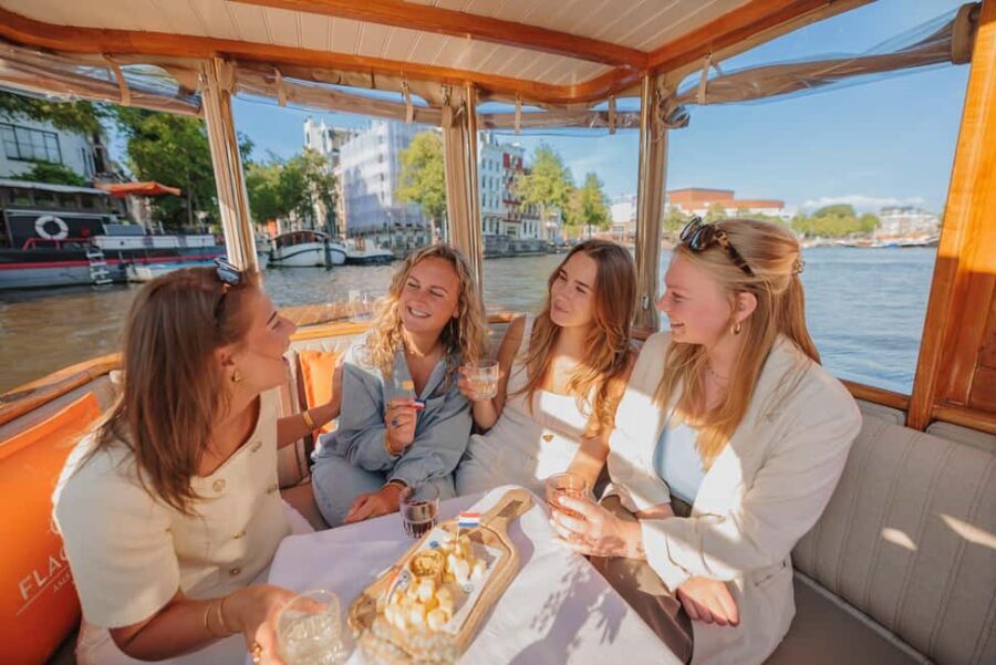 Amsterdam: Classic Boat Cruise with Optional Cheese & Wine - Stop-by-stop: the Amsterdam sights you’ll pass from the water