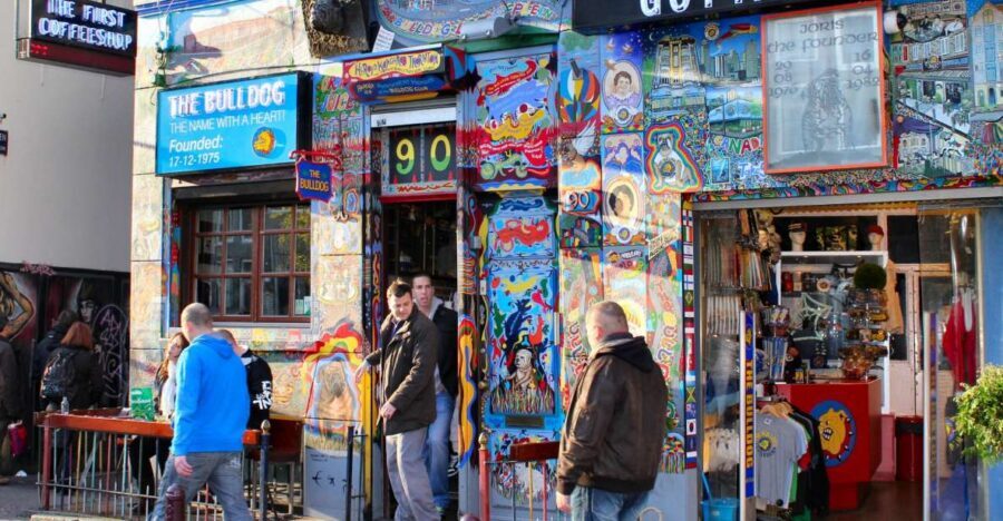 Amsterdam: Coffee Shops Walking Tour - Starting at Barbizon Palace, Then Red Light District Reality