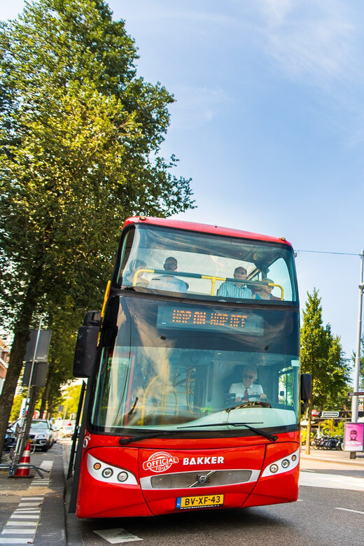 Amsterdam: Combo Rijksmuseum & Hop-On Hop-Off Bus - The 24-hour bus experience: comfort, audio, and why the glass roof matters