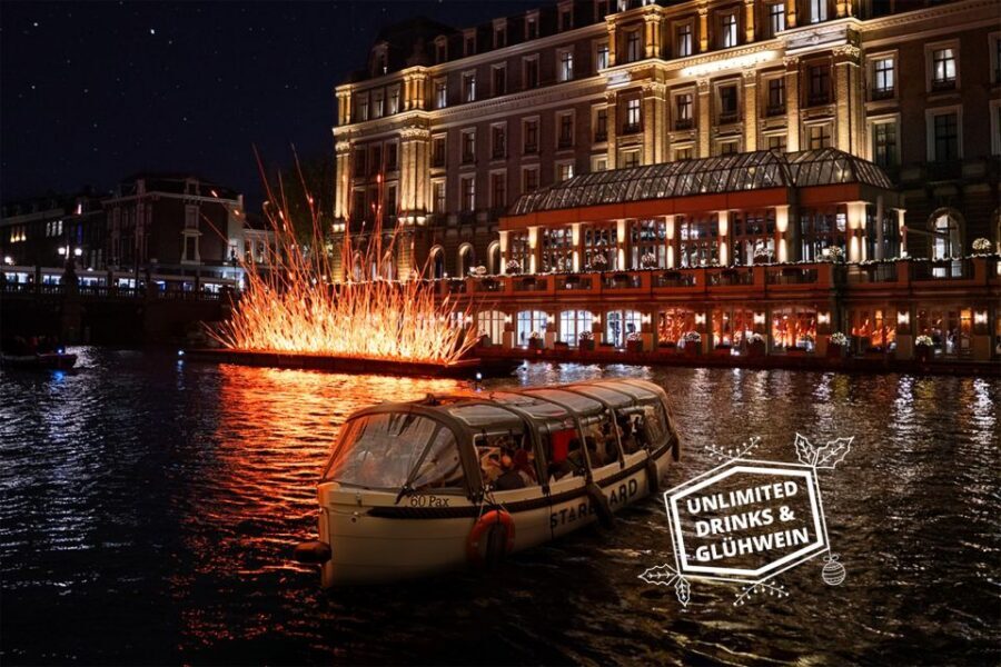 Amsterdam: Covered Canal Booze Cruise with Unlimited Drinks - FAQ