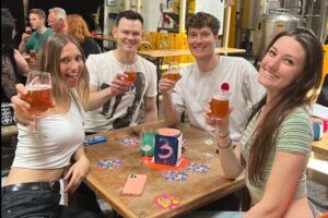 Amsterdam Craft Beer Brewery Tour by Bus with Tastings - Stop 1 at Oedipus Craft Space: a craft-beer welcome you can taste
