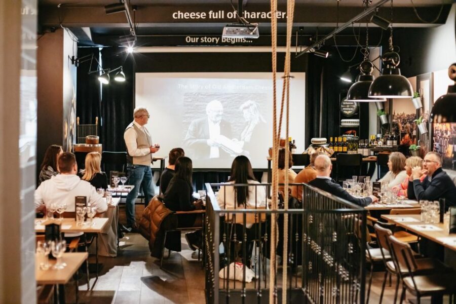 Amsterdam: Dutch Cheese Tasting Experience with Wine - Shop Time Downstairs: 20% Off the Cheese You Want to Bring Home
