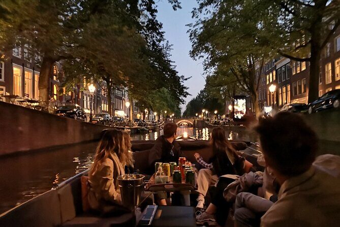 Amsterdam Evening Cruise in Small Group - Floating flower market views and a warm-weather feeling—except it’s night