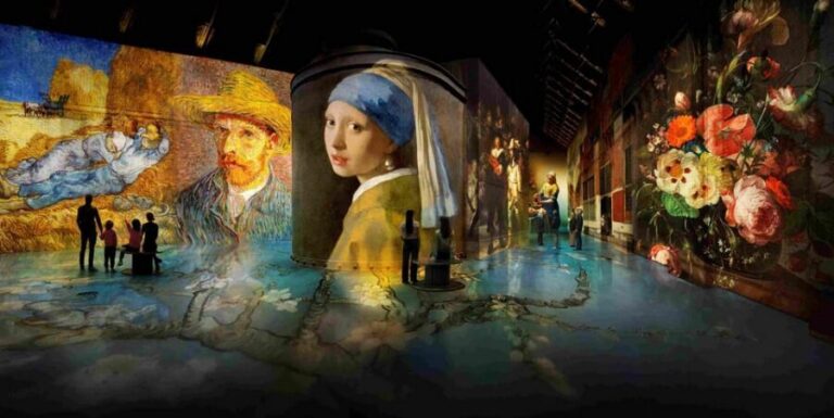 Amsterdam: Fabrique des Lumières Dutch Masters Ticket - Where it is: Westergas Park setup and what to expect when you arrive