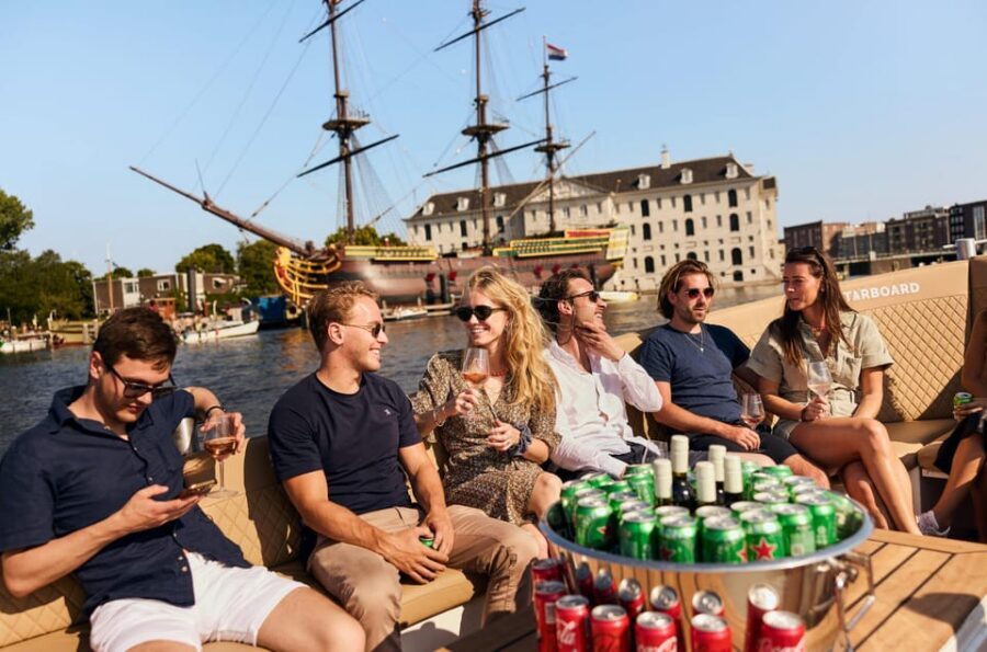 Amsterdam: German Guided Canal Cruise with on Board Bar - Practical Tips: Weather, Time, and What to Expect From an Hour