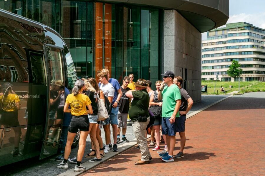 Amsterdam: Guided Craft Beer Brewery Bus Tour with Tastings - Stop 1: Oedipus Brewing and the Brewery-First Approach