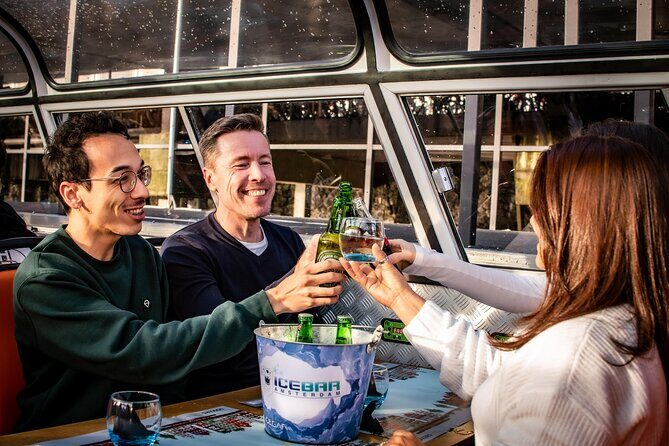 Amsterdam Guided Cruise with New York Pizza, Drinks and Ice Cream - Landmark Notes You’ll Actually Want to Look For