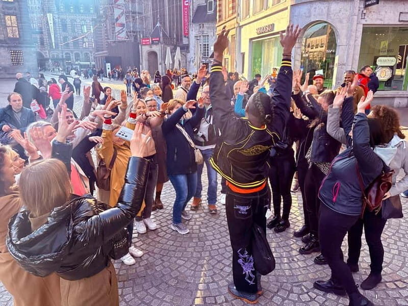 Amsterdam: Guided Ganja Walking Tour of Coffee Shops - Royal Palace to coffeeshops: getting oriented fast