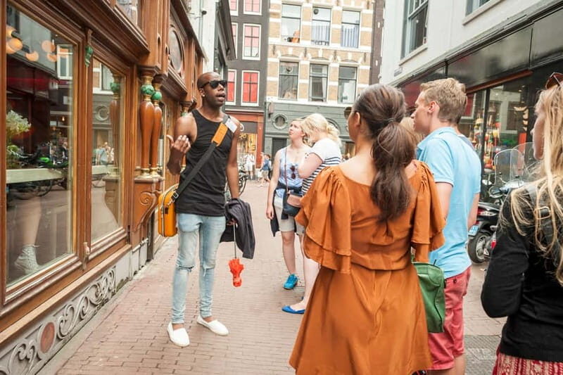 Amsterdam: Guided Ganja Walking Tour of Coffee Shops - Afternoon cheese tasting vs nighttime gay street finale