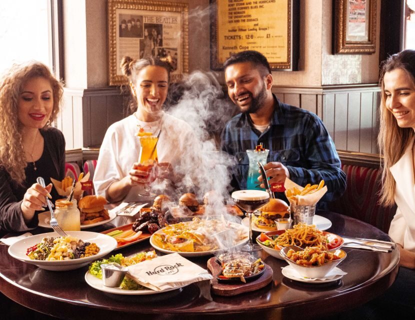 Amsterdam: Hard Rock Cafe Experience - What to eat: smash burger, BBQ, salmon, and dessert that actually lands