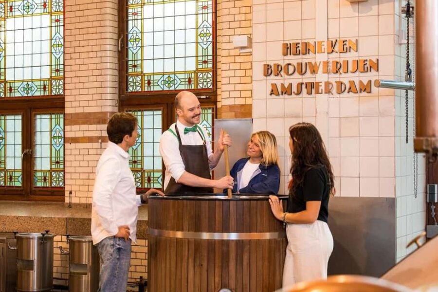 Amsterdam: Heineken Experience Ticket - Entering the Former Brewery: 1867 to Now, Without the Stuffy Museum Feel