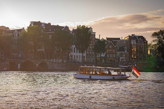Amsterdam Highlights Canal Cruise with a Drink - Jordaan District From the Water: A Calmer Amsterdam Mood