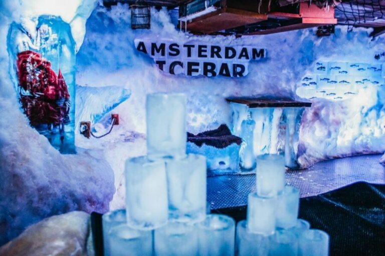 Amsterdam: Icebar Entry Ticket with 3 Drinks - Before You Go: timeslot entry, what to wear, and where to find it