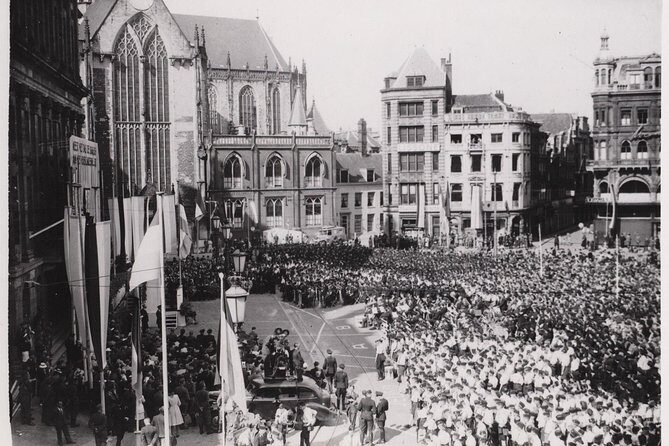 Amsterdam in World War II Tour - Where you start and how you finish at a Holocaust Names Monument