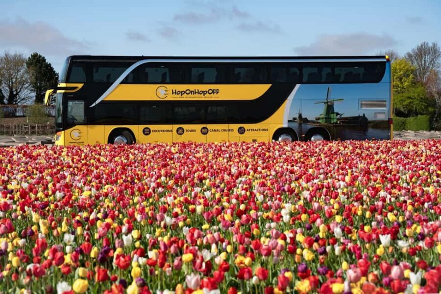 Amsterdam: Keukenhof, Tulip Farm Full-Day Tour with Cruise - Kagerplassen windmill cruise: the calm hour between flower stops