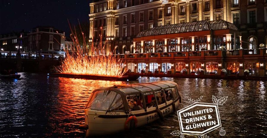 Amsterdam: Light Festival Boat with Unlimited Drinks Option - Where Starboard Dock gets you on the water fast