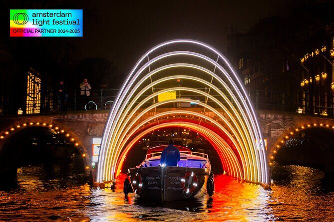 Amsterdam Light Festival Canal Cruise + Unlimited Drinks Option - Choosing a Departure Time Between 5 and 10pm (and Why It Changes the Mood)