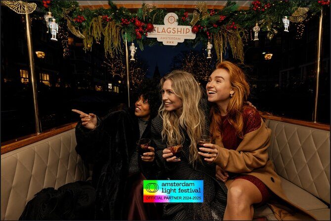 Amsterdam Light Festival: Heated Boat Cruise + Hot Drinks & Bite - Cruise Route and Viewing: What You Can Expect to See