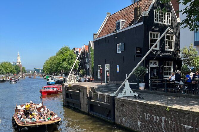 Amsterdam Luxury Boutique Boat tour with Unlimited Beer and Wine - Rembrandt House area: seeing the city’s art connections in motion