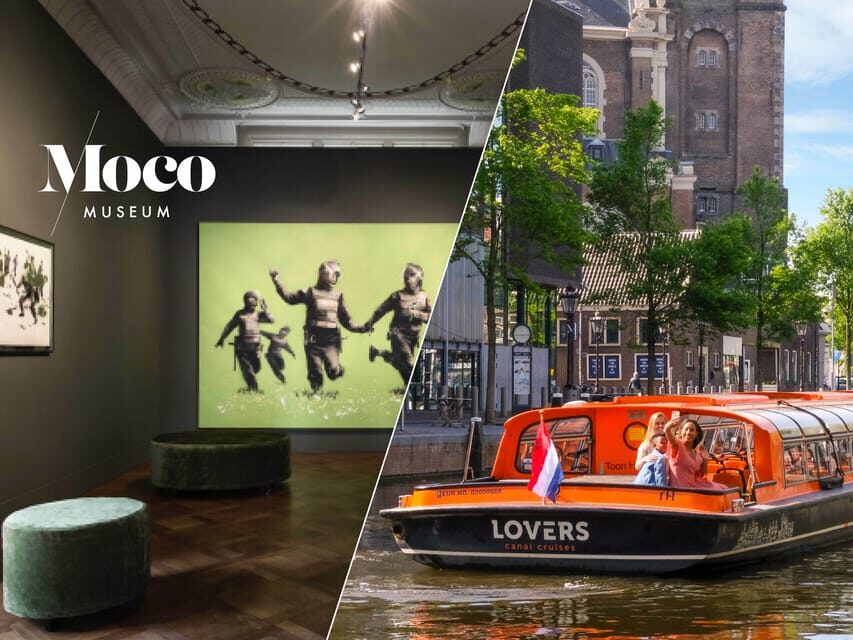 Amsterdam: Moco Museum Entry Ticket and Canal Cruise - Moco Museum Skip-the-Line: What You Actually Gain