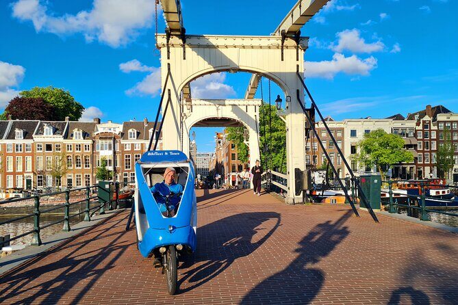 Amsterdam Pedicab City Tour (2 hours) - Museumplein, Rijksmuseum Views, and a Bicycle Tunnel Moment