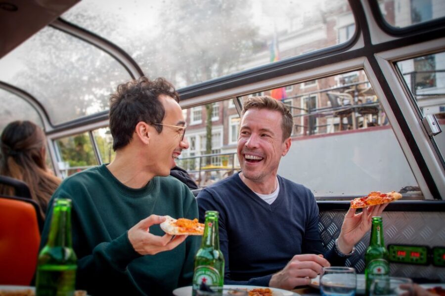 Amsterdam: Pizza Cruise with New York Pizza & Drinks - Quick practical tips before you go