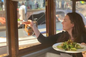 Amsterdam Private Dinner Cruise incl Drinks & 2-course Dinner 2hr - Boarding at Oosterdokskade 8: Your Evening Starts Smooth
